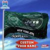 Custom Name NFL New York Jets Logo House And Garden Flag