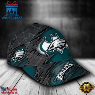 Custom Name NFL Philadelphia Eagles Batman All Over Print 3D Classic Cap