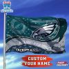 Custom Name NFL Philadelphia Eagles Football House And Garden Flag