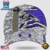 Custom Name NFL Ravens Camo US Classic Baseball Cap