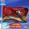 Custom Name NFL San Francisco 49ers Football House And Garden Flag