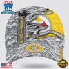 Custom Name NFL Steelers Camo US Classic Baseball Cap