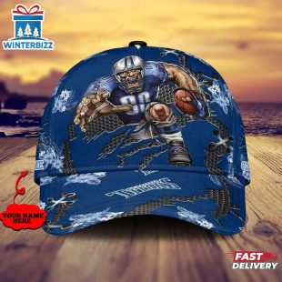 Custom Name NFL Tennessee Titans Mascot Football Baseball Cap