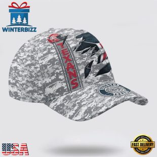 Custom Name NFL Texans Camo US Classic Baseball Cap