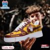 Custom Name NFL Washington Commanders Mascot Pattern Air Force 1 Shoes
