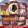 Custom Name Washington Redskins NFL Sport Football Tumbler For Fans