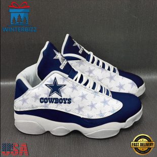 Dallas Cowboys NFL Ver 2 Air Jordan 13 Sneaker - Gift For Fans