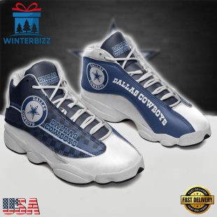 Dallas Cowboys NFL Ver 5 Air Jordan 13 Sneaker - Gift For Fans
