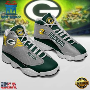 Green Bay Packers NFL Ver 1 Air Jordan 13 Sneaker - Gift For Fans