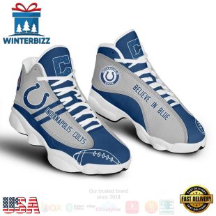 Indianapolis Colts NFL Air Jordan 13 Shoes 2 - Gift For Fans