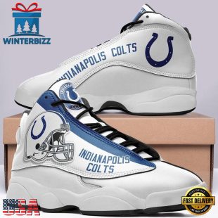 Indianapolis Colts NFL Ver 7 Air Jordan 13 Sneaker - Gift For Fans
