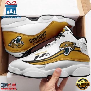 Jacksonville Jaguars NFL Air Jordan 13 Shoes - Gift For Fans
