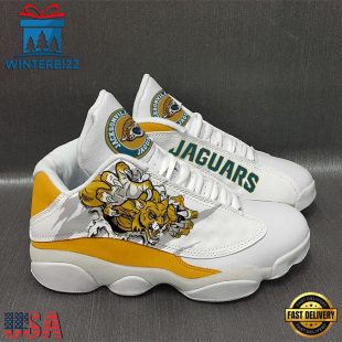 Jacksonville Jaguars NFL Ver 1 Air Jordan 13 Sneaker - Gift For Fans