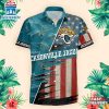Jacksonville Jaguars US Flag Pattern Hawaiian Shirt