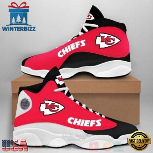 Kansas City Chiefs Football Teams NFL Air Jordan 13 Shoes - Gift For Fans