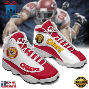 Kansas City Chiefs NFL Ver 1 Air Jordan 13 Sneaker - Gift For Fans