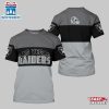 Las Vegas Raiders Logo Team All Over Print T-Shirt