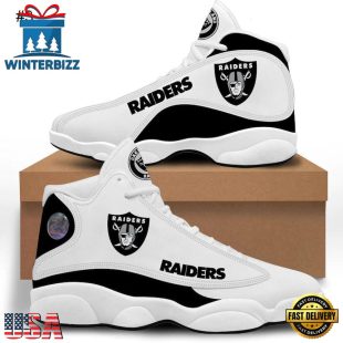 Las Vegas Raiders NFL Air Jordan 13 Shoes - Gift For Fans