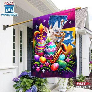 Louisiana State Easter Day House And Garden Flag