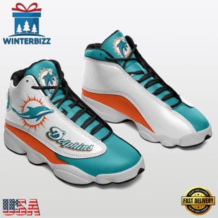 Miami Dolphins NFL Air Jordan 13 Shoes - Gift For Fans