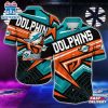 Miami Dolphins NFL Team Football Logo Sport Hawaiian Shirt