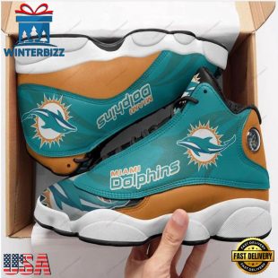 Miami Dolphins NFL Ver 4 Air Jordan 13 Sneaker - Gift For Fans