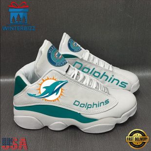 Miami Dolphins NFL Ver 5 Air Jordan 13 Sneaker - Gift For Fans