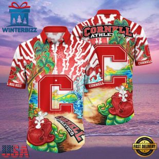 NCAA Cornell Big Red New Design Hawaiian Shirt
