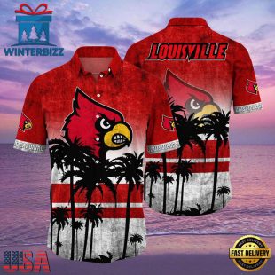 NCAA Louisville Cardinals New Design Hawaiian Shirt