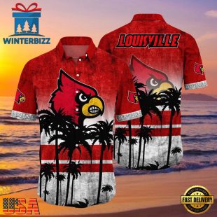 NCAA Louisville Cardinals New Design Hawaiian Shirt