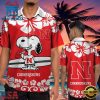 NCAA Nebraska Cornhuskers Snoopy New Design Hawaiian Shirt