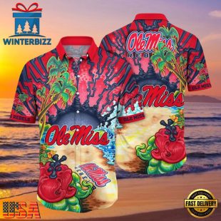 NCAA Ole Miss Rebels New Design Hawaiian Shirt