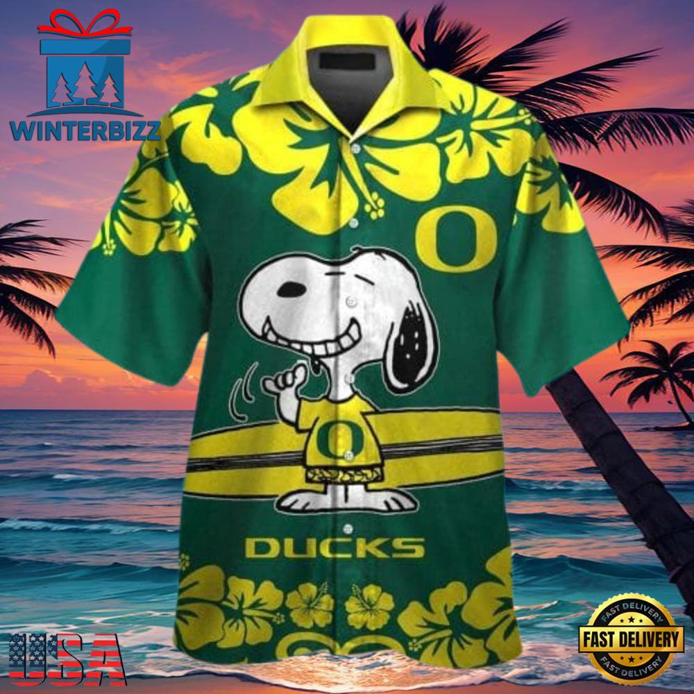 NCAA Oregon Ducks Snoopy New Design Hawaiian Shirt , Vintage Hawaiian Shirts For Men Women NCAA Oregon Ducks Snoopy New Design Hawaiian Shirt , Vintage Hawaiian Shirts For Men Women
