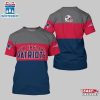 New England Patriots Logo Team All Over Print T-Shirt