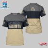 New Orleans Saints Logo Team All Over Print T-Shirt