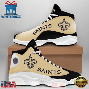 New Orleans Saints NFL Air Jordan 13 Shoes 4 - Gift For Fans