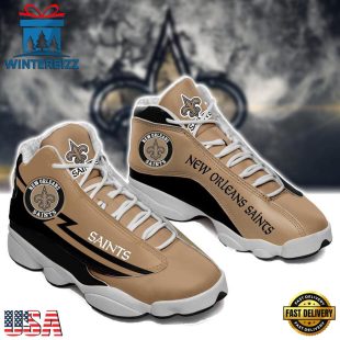 New Orleans Saints NFL Ver 1 Air Jordan 13 Sneaker - Gift For Fans