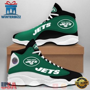 New York Jets NFL Air Jordan 13 Shoes - Gift For Fans