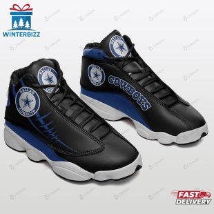 NFL Dallas Cowboys Air Jordan 13 Shoes For Fans