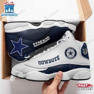 NFL Dallas Cowboys team Air Jordan 13 Shoes