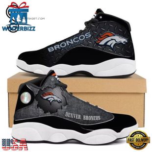 NFL Denver Broncos Air Jordan 13 Shoes - Gift For Fans