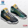 NFL Green Bay Packers Football Team Air Jordan 13 Shoes