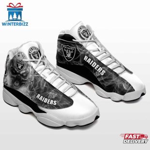 NFL Las Vegas Raiders Football Team Air Jordan 13 Shoes