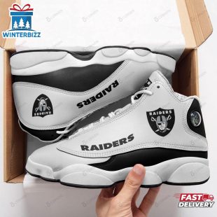 NFL Las Vegas Raiders Sport Air Jordan 13 Shoes