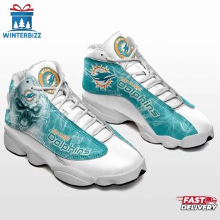 NFL Miami Dolphins Air Jordan 13 Shoes