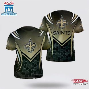 NFL New Orleans Saints All Over Print T-Shirt