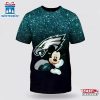 NFL Philadelphia Eagles Mickey All Over Print T-Shirt