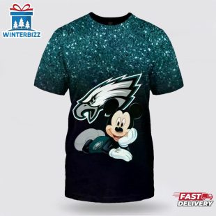 NFL Philadelphia Eagles Mickey All Over Print T-Shirt