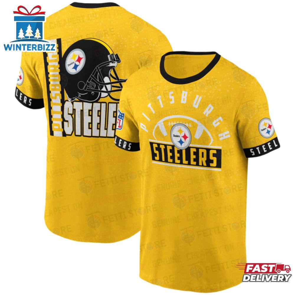NFL Pittsburgh Steelers Sport Team All Over Print T-Shirt NFL Pittsburgh Steelers Sport Team All Over Print T-Shirt