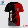 NFL San Francisco 49ers Logo All Over Print T-Shirt